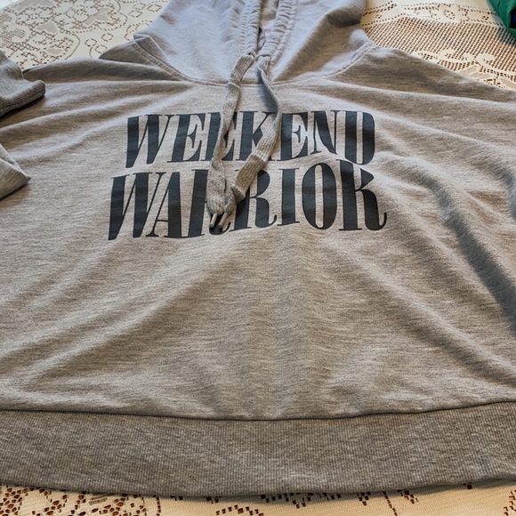 Mad Engine Grey Hoodie Weekend Warrior 2X - Picture 3 of 5